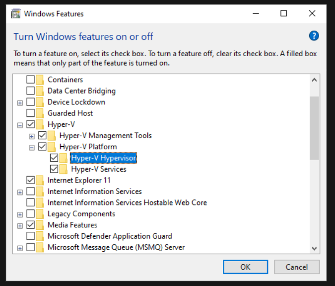 disable hyper-v - SKYCheats